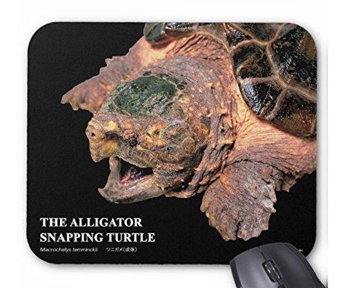 ワニガメのマウスパッド：フォトパッド（ 世界の野生動物シリーズ ）