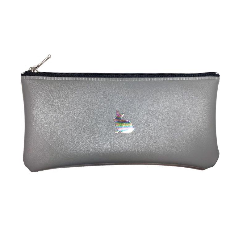 [CraftBunny®] PVC箔入りペンケース「うさぎ」P01GY