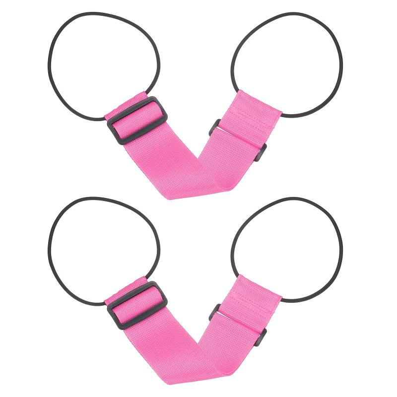 PATIKIL 荷物ストラップ バッグバンジー 2個 スーツケースストラップ 調節可能なベルト 伸縮性のあるス..