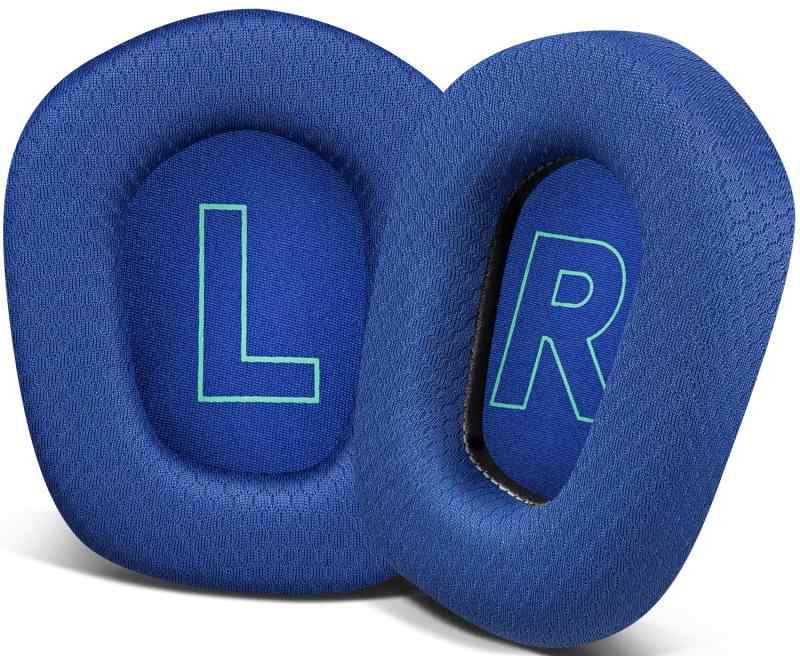 Rakuten - SOULWIT イヤーパッド イヤークッション for Logicool G733 G535 G335 Lightspeed Wireless ゲーミングヘッドセット 用 交換パッド 丈夫なメッシュ生地 ヘッドパッド ノイズアイソレーションフォーム -