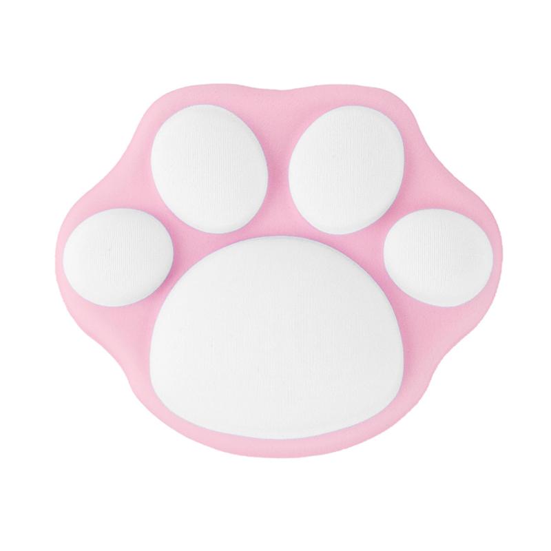 肉球リストレスト マウス用 腕置き 猫爪 かわいい 手首クッション 滑り止め 清潔 コンパクト ゲル充填 人間工学 ハンドレスト 小型 シリコン 快適 ねこの足 ぷにぷに