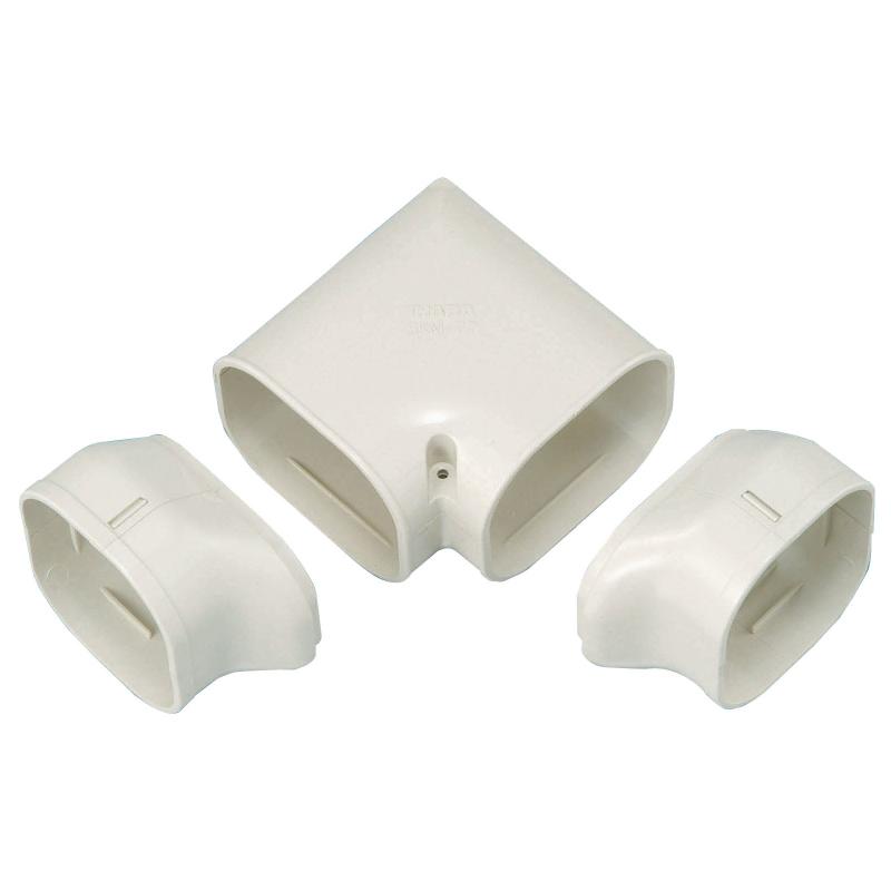 因幡電工 【SN】 配管化粧カバー 一般用 ひねり90°エルボ ひねり90°曲り