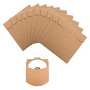 cdケース 紙 (12.5×12.5cm,10枚入) ディスクケース クラフト 紙 DVD ブルーレイ ディスク 収納 保管 紙ジャケット CD ケース 無地 ...