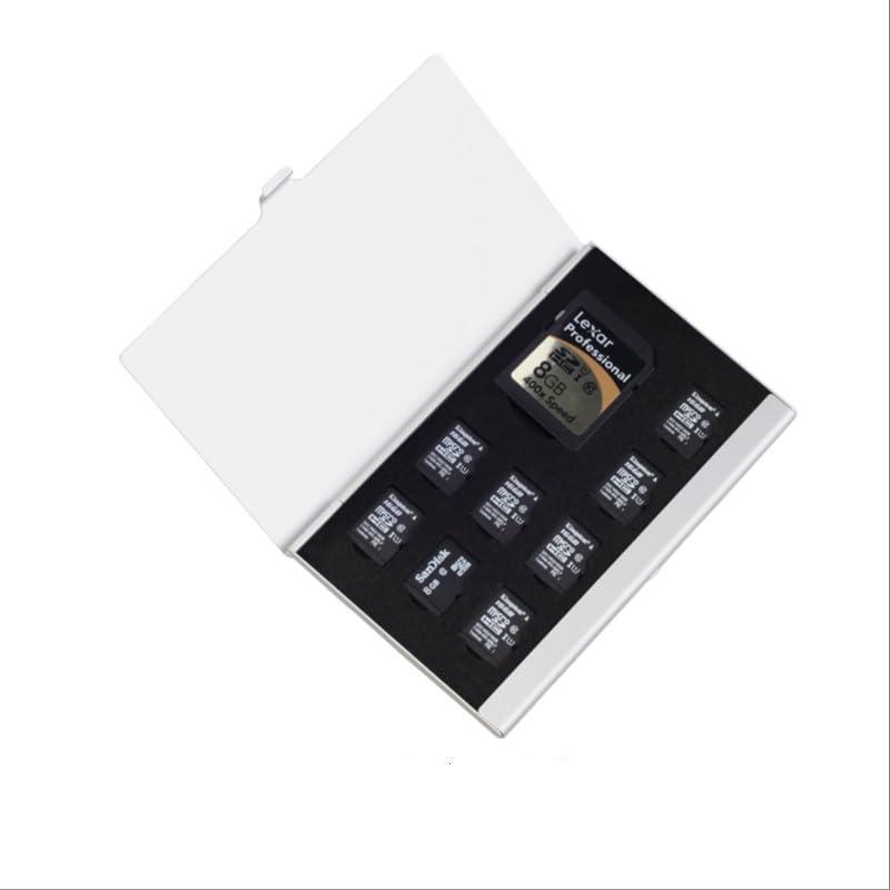 メモリカード ケース アルミ製 SDカードケース MicroSD SD...(2.0)