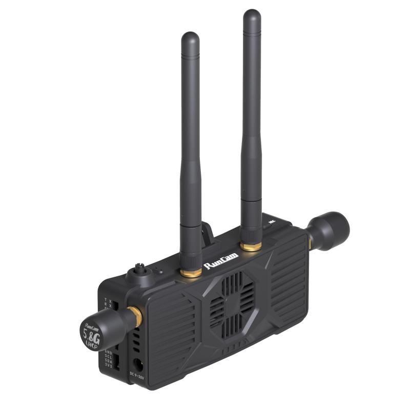 RunCam WiFiLink RXデジタルHDレシーバー、FPVカメラレシーバー - 1080P HDMI出力内蔵32GBストレージ、OpenIPC ルビーシステム FPV固定翼ドローンRCカーRCホビー用5km以上の長距離信号をサポート。