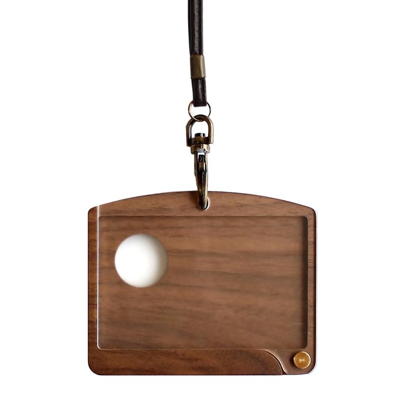 「ID-CardCase」木製IDケース・IDカードホルダー、社員証・定期入れに