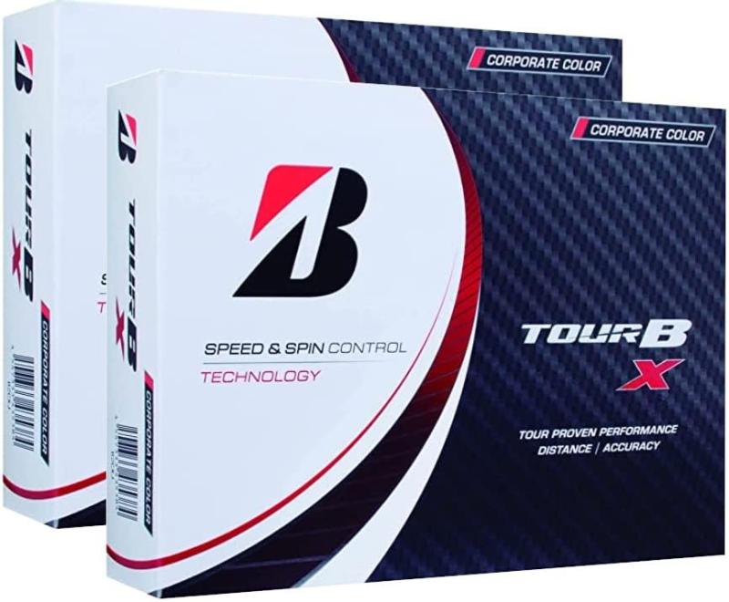 2ダース BRIDGESTONE(ブリヂストン)ゴルフボール TOUR ツアー B X 2022年モデル 12球入 (X_コーポレート_2ダース)