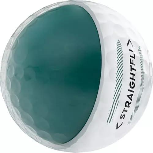 Maxfli (マックスフライ) 2025 Straightfli ストレートフライ ホワイト Golf Balls ゴルフボール 2023年モデル - 48 Pack 4ダース 48個 [並行輸入品]