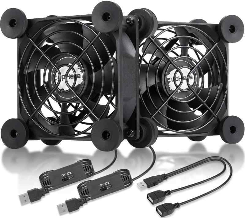 upHere USB扇風機 USB冷却ファン小型 ミニ送風機 静音