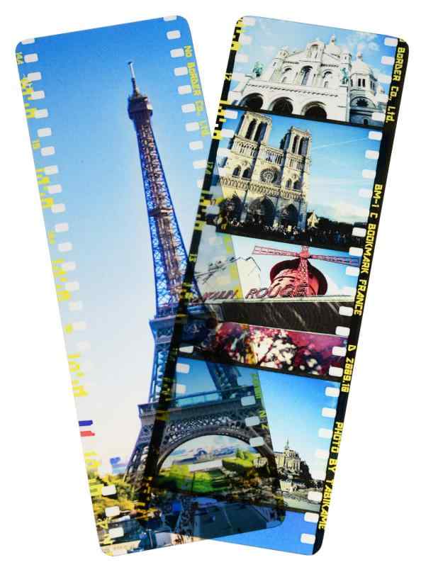 No BoRDER(ノーボーダー) フィルムしおり [日本製] クリア栞