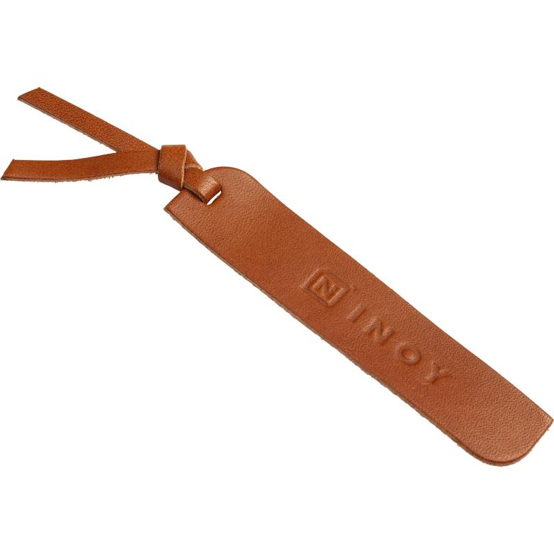 Rakuten - [INOY STANDARD] しおり 栃木レザー 日本製 本革 本 ブックマーク 紐付き 長さ9cm 一流の職人による手作り おしゃれな読書に ブックマーカー 栞 ギフト