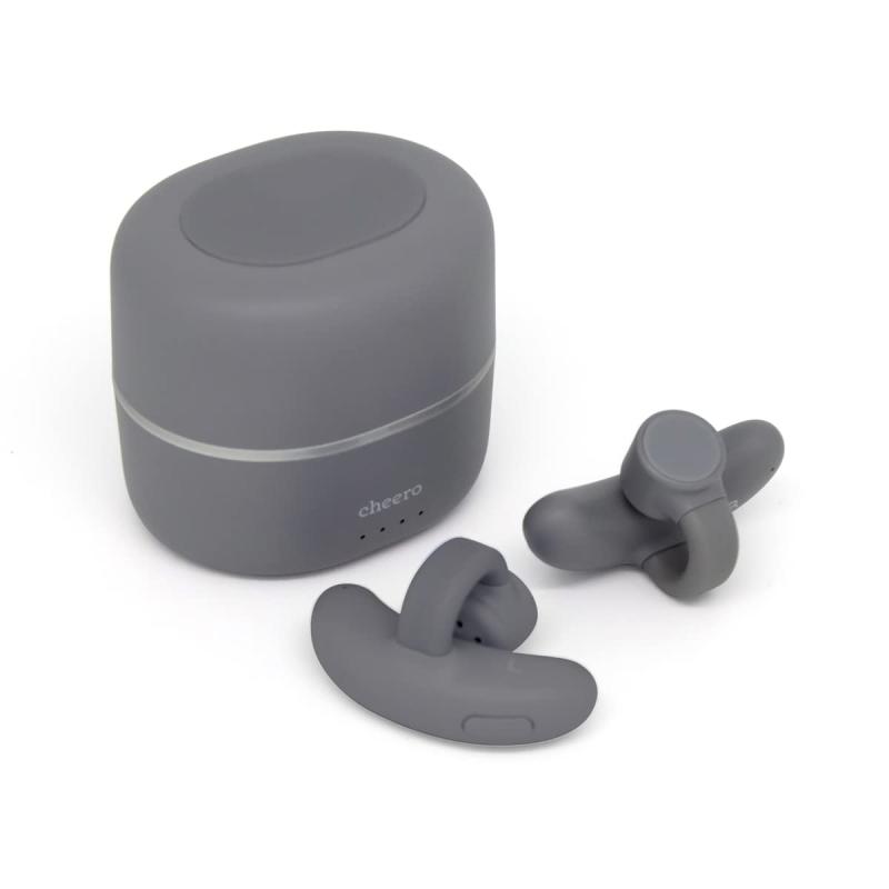 cheero Wireless Open Earphones オープンイヤー フルワイヤレスイヤホン Bluetooth 5.3 QCC3050 自動ペアリング IPX5 技適 ハンズフリー マイク iOS Android Windows 対応 CHE-