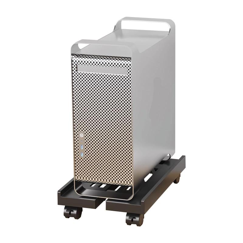 Aikenn CPUスタンド PCスタンド PCラック キャスター付き 伸縮式 熱対策 ほこり対策 掃除がラク 台車 PC収納ボックス デスクトップ用PCワゴン PCカート 収納カート 無段階調節 調整可能なpcメイン