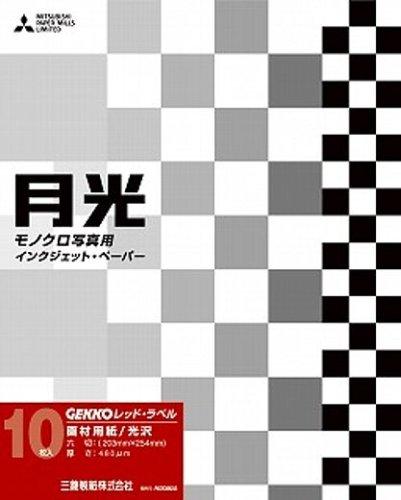 GEKKO インクジェット用紙 モノクロ画材光沢タイプ レッド・ラベル