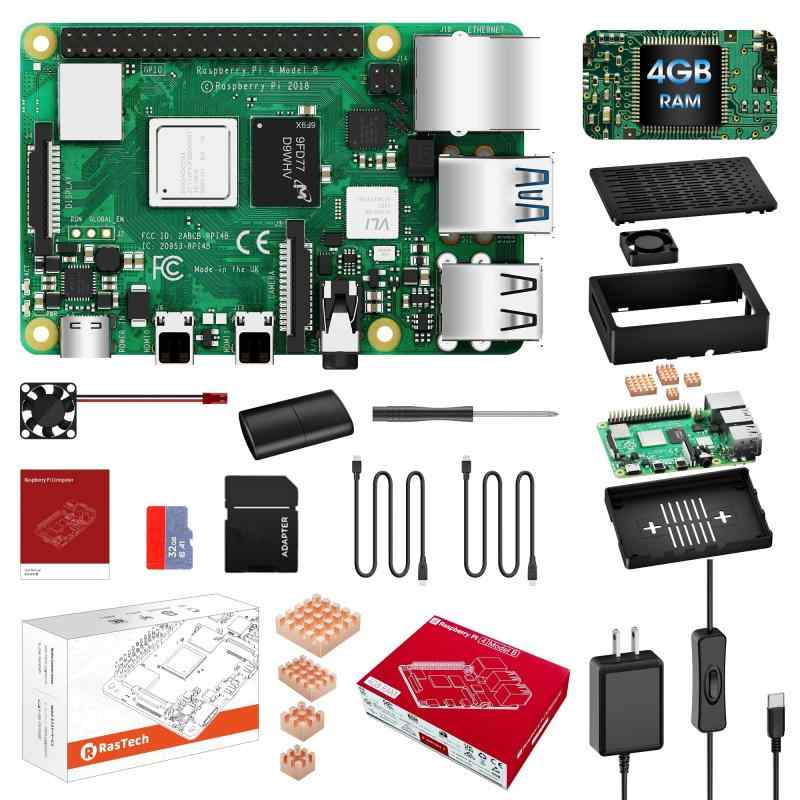 RasTech Raspberry Pi4 2GB/4GB/8GB セット