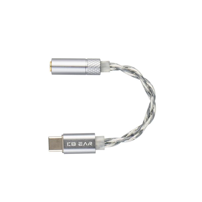 Rakuten - Yinyoo CCZ CM01 イヤホンアダプター ポータブルアンプ イヤホンジャック Type-C DAC ケーブル