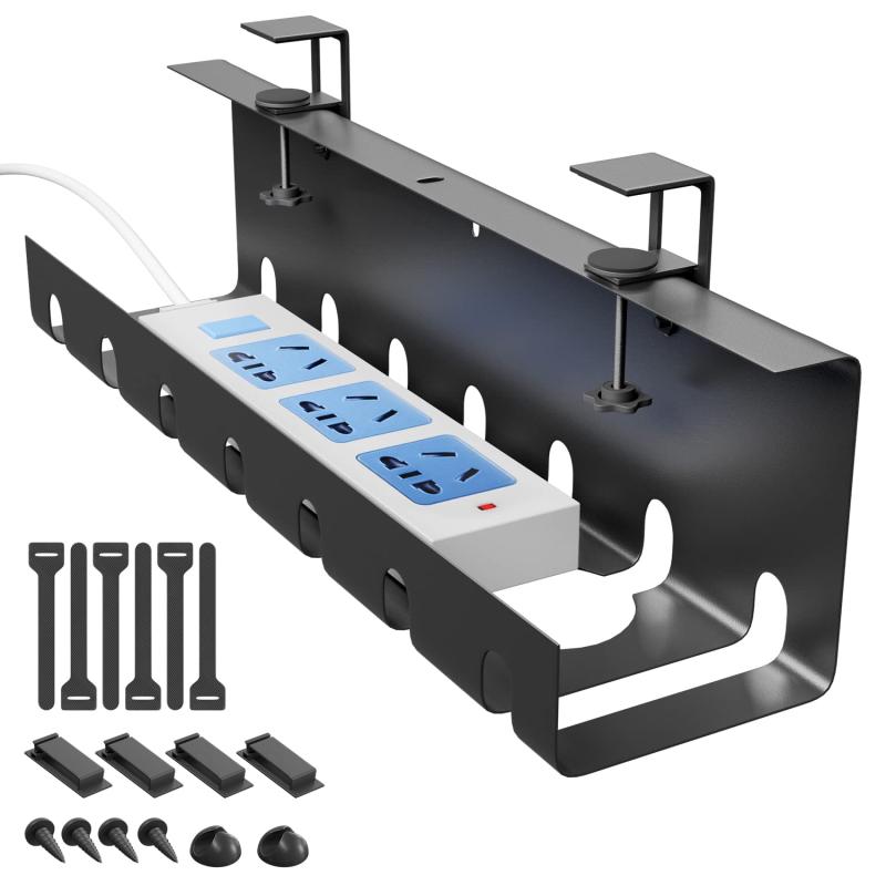 Rakuten - Under Desk Cable Management Tray