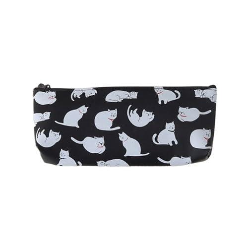 Rakuten - かわいい 猫柄の ケース ねこ ペンケース 筆箱 猫の文具 筆 入れ 筆記用具 鉛筆 ホルダー ペン ポーチ 収納 文房具 女の子 新学期 入学祝い ギフト プレゼント