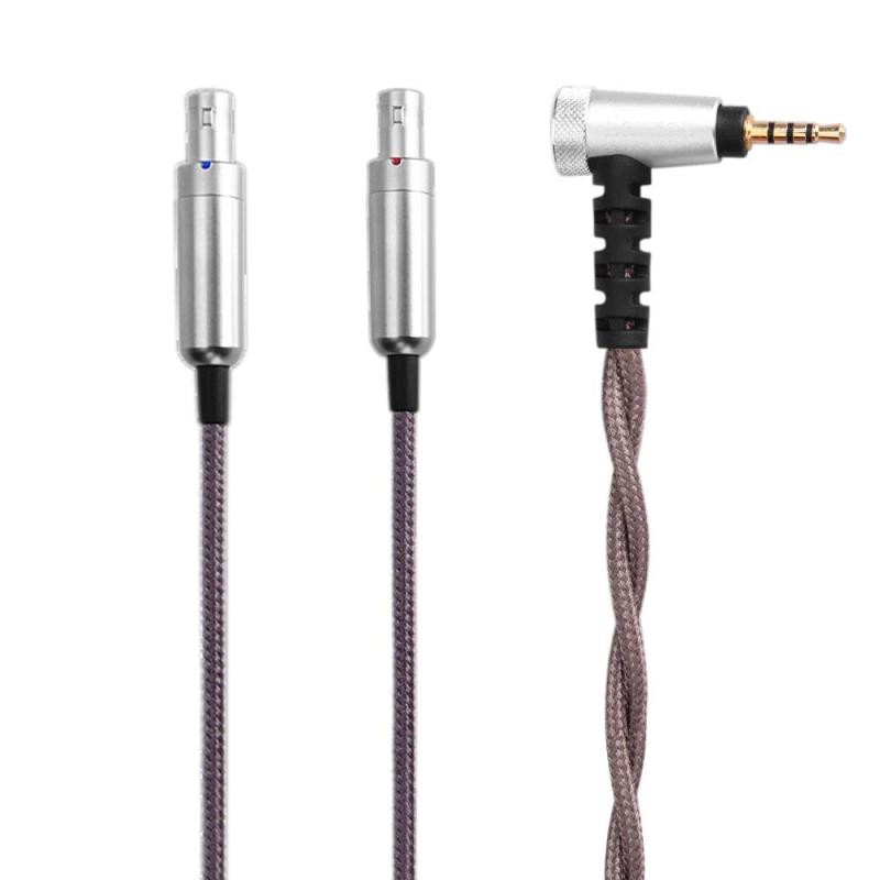 単結晶銅 Sennheiser ゼンハイザー HD800 HD800s HD820 対応アップグレード・ケーブル ビバボ Dharma D1000 対応 交換用 リケーブル ヘッドフォン ケーブル