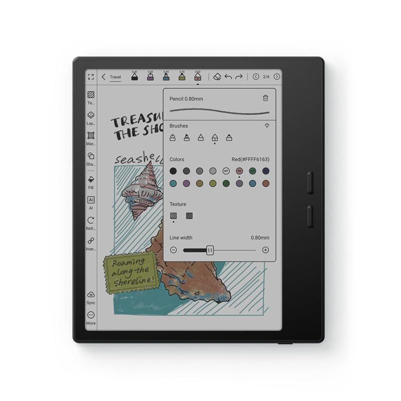 BOOX タブレット Go Color 7 Gen II E インクタブレット 4G 64G アクティブ スタイラス InkSense 対応