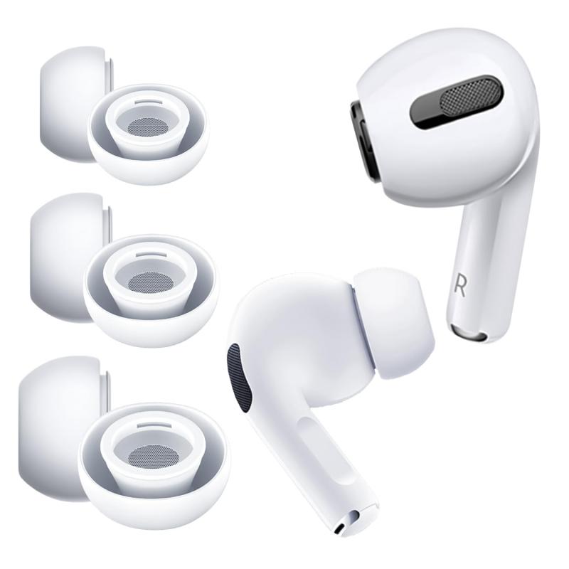 Rakuten - 【3組入り】For AirPods Pro3 イヤーピース シリコーン製イヤホン カバー AirPods Pro 3 対応 シリコン イヤホン フィット感 脱落防止 落ち防止イヤーピース分離可能 遮音性 プ シリコンカバー イヤ