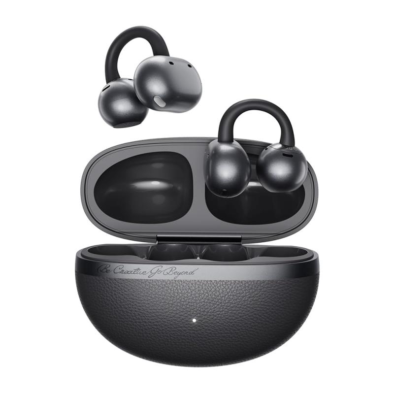 QCY Crossky C50 イヤーカフ イヤホン オープンイヤー ワイヤレスイヤホン 最大35時間再生 IPX5防水 アプリ対応 技適認証取得