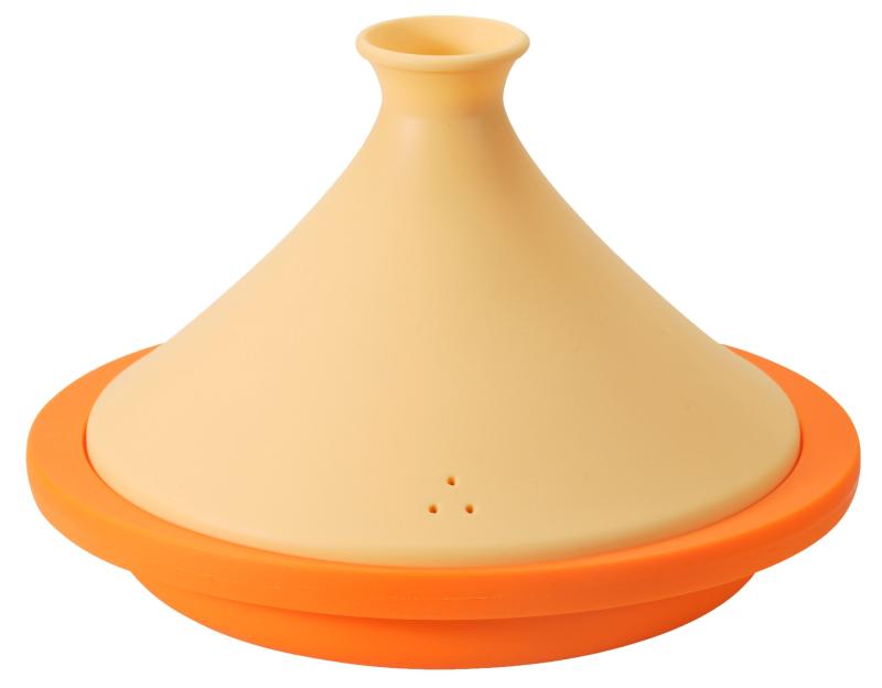 シリコン タジン鍋 20cm バレンシアオレンジ レシピ付