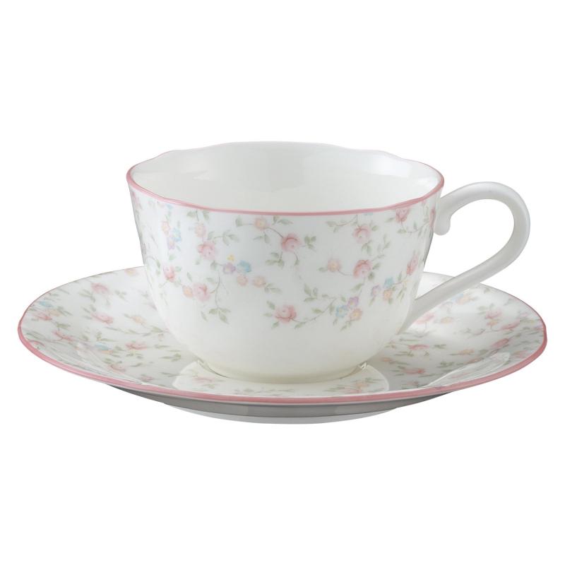 Noritake ボーンチャイナ キューティーローズ カップ&amp;ソーサー