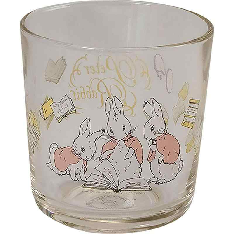 ピーターラビット グラス リトルブック ピーターラビット ガラス製フリーグラス(約255ml) リトルブック ピーター 日本製 pr621-813