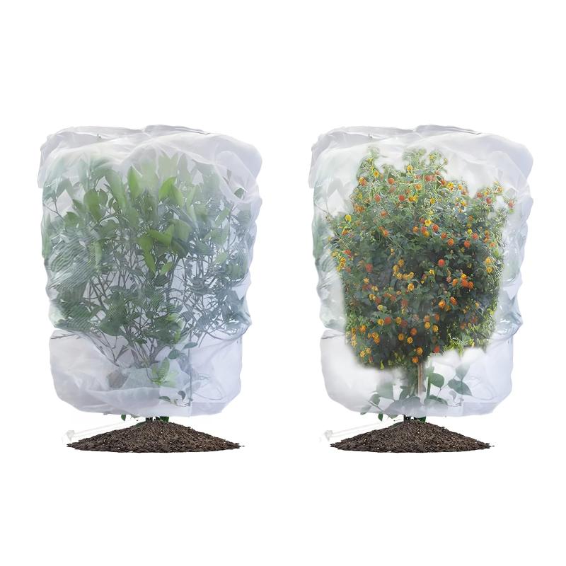 LIANHATA 防虫ネット 2個セット 植物保護カバー メッシュ巾着式 防鳥ネット 虫よけカバー 野菜網 鳥対策 通気性 虫鳥除け網 鉢植え用 野菜栽培 菜園プランター用材質：ポリエステル。 サイズ：80*80cm。用途：鳥や害虫、ウサギなどの動物による植物の被害からも保護し、植物を守ります。光と空気を適切に供給：細かいメッシュが植物を保護し、同時に充分な光を与えます。再利用可能：この植物保護カバーは繰り返し使用できるため、経済的でありながら環境にも配慮しています。適用範囲：野菜の鉢植えや花の鉢植え、バルコニーの鉢植えなどに使用できます。
