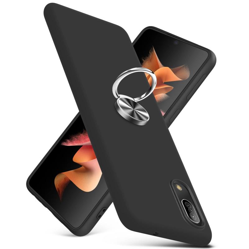 WACJOSD 対応 ケース/AQUOS sense3 basicケース/AQUOS sense3【リング付き・スタンド機能】後ろで嵌め込み式リング付き、伝統的なリングと比較して、アイフォーンの水平安定性を維持することができます。ケースを横向きにするとスタンド機能になり、360度回転と120度調節可能です。マグネット対応金属板採用し、車載ホルダーに強く吸着することもできます。【TPU材質で耐久高】シンプルな透明のソフトクリアケース素材は適度な硬さと弾力性をあわせ持つTPUを採用し、衝撃に強く耐久性に優れ、落下や振動、衝突からスマートフォンを保護してくれます。TPUは防水と耐侵食で、水や油分に濡れても大丈夫。また黄変防止加工されており、スマホカバーに黄ばみが付きません【カメラとディスプレイを保護する】カメラレンズとディスプレイより携帯ケースが高いため、平面な場所に置く限りはカメラレンズとディスプレイは保護されます。TPUは柔軟性が高いため、スマホに装着する時、外す時も適度に曲げることができ、簡単に脱着できるのでストレスを感じません。【高精度設計】スピーカー、カメラ、ホームボタンそして他の部位は完璧にカットアウトして、各穴に誤差がなく、すべての機能はケースをつけたままスムーズに操作できます。