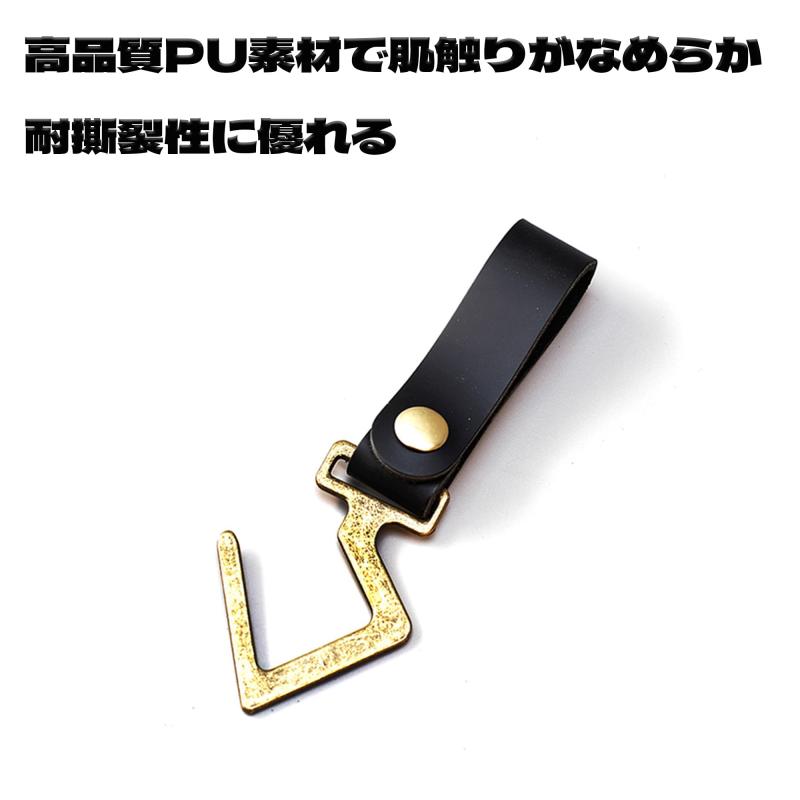 QEZEZA ハンギングラック ランタンスタンド 5個セット PUフック キャンプ道具 キャンプ用品 ランタンフック ランタンハンガー 多機能 軽量コンパクト 調理器具 キッチン アウトドア キャンプ komorebishop-10275736 木漏れ日ショップ サンプル画像3
