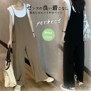 【送料無料】サロペット パンツ 50代 レディース 夏 涼しい ゆったり サロペットパンツ ワイド ロングパンツ ポケット バックリボン ワイドサロペットパンツ ノンストレス ワイドパンツ マキシ丈 サロペ フリーサイズ ボトムス ガウチョパンツ