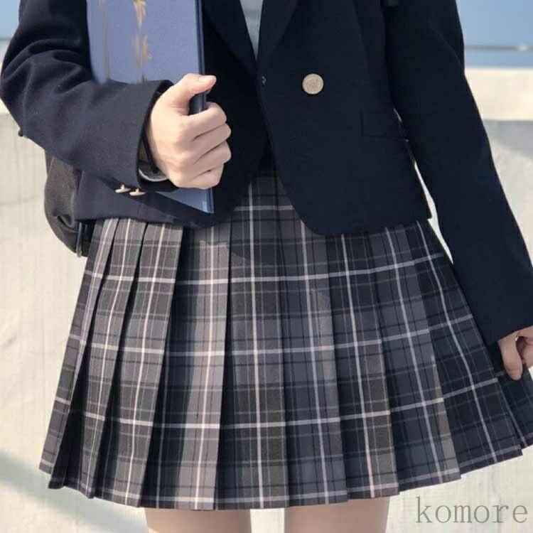 【送料無料】Aライン コスプレ フレアスカート 中学 スクール チェック柄 学生 学生服 レディース 制服 プリーツ スカート スクールスカート 高校生 女子高生 スカート