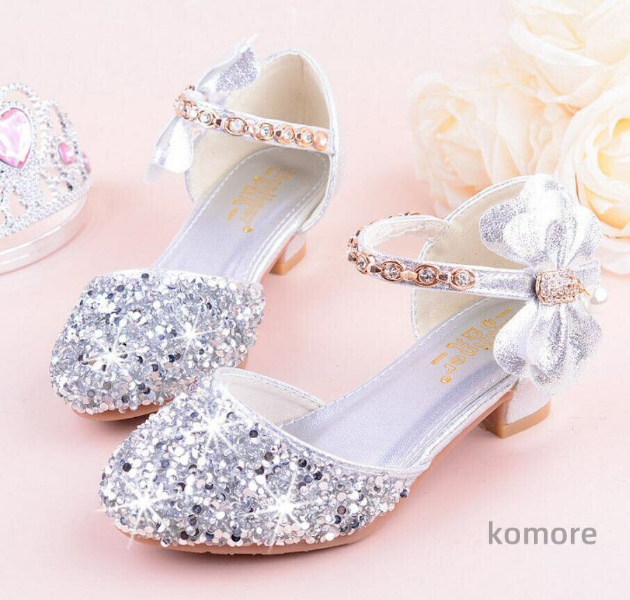【送料無料】子供靴 フォーマルシューズ キッズ 靴 女の子 キラキラ シューズ キッズ 結婚式 ピアノ 発..