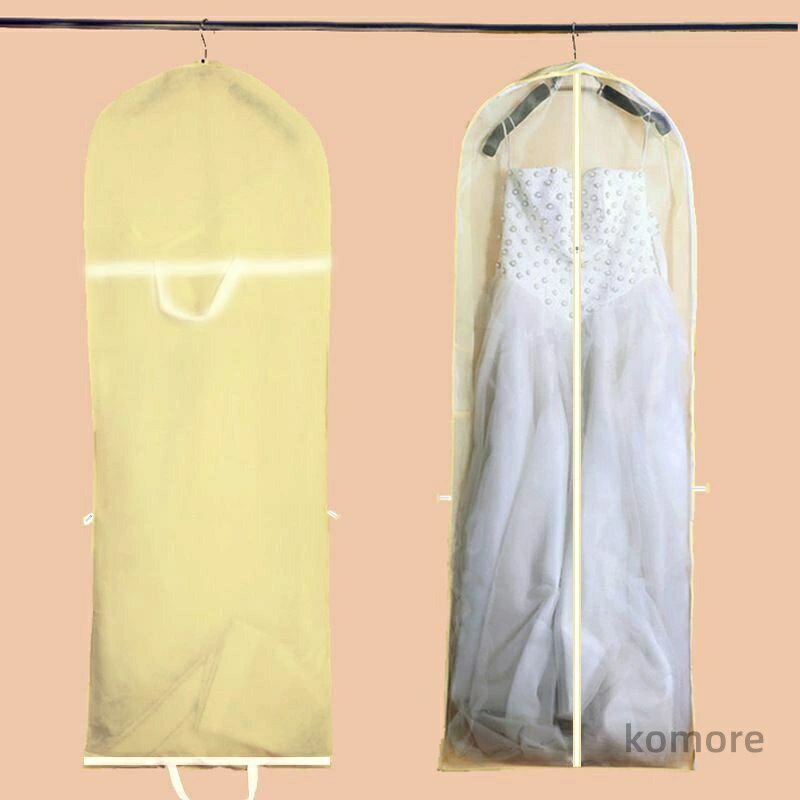 【送料無料】肩掛け バッグ型 持ち手付き 手提げ付き 不織布 収納袋 180cm 150cm 衣装カバー ドレスカ..