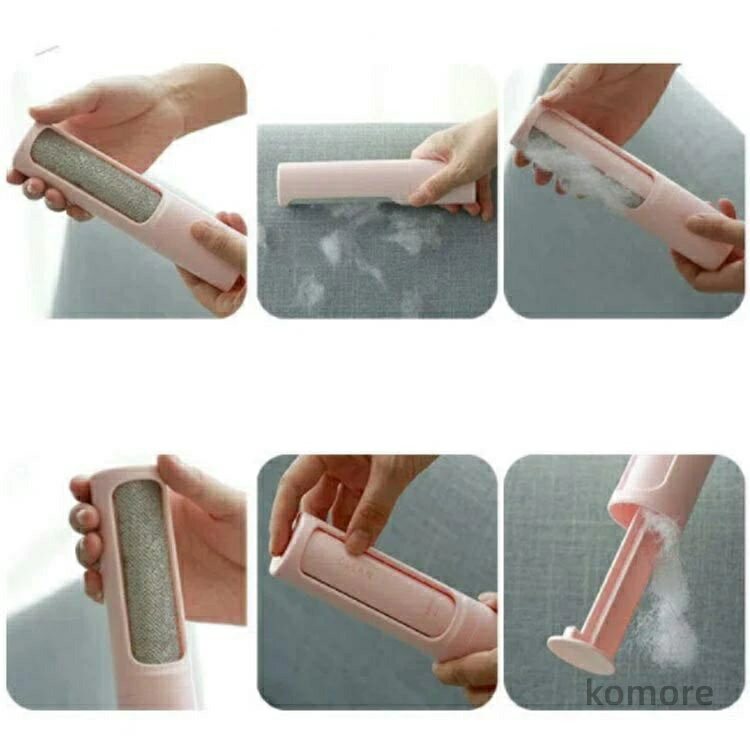 【送料無料】毛玉取り 猫 犬の毛 ほこり取りブラシ 回転式 お掃除ローラー 毛取りローラー ペットブラシ 引っ越し祝い 回転式洋服ブラシ