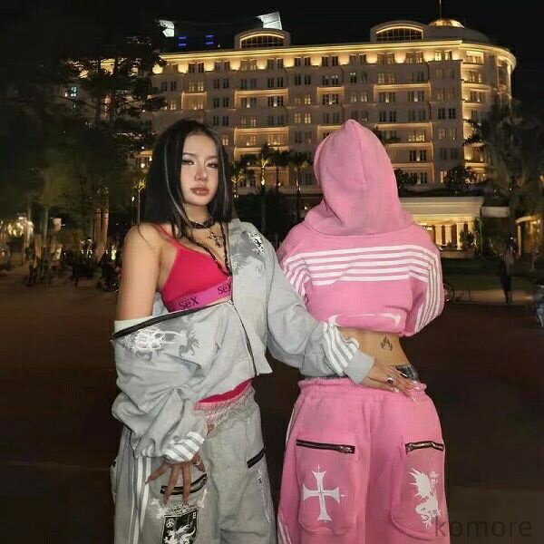 【送料無料】トップス パーカー ジャージ フード ズボン ボトムス スウェット プリント レディース