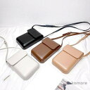 【送料無料】レザー レディース 軽量 ミニ スマホショルダー バッグ ミニバッグ 肩掛け 縦型 おしゃれ ポシェット シンプル かわいい