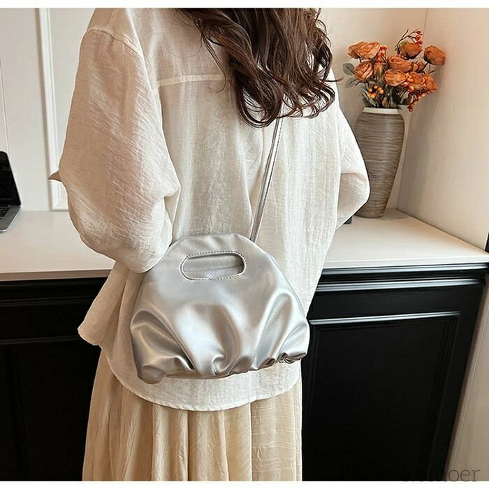 【送料無料】軽量 斜め掛け 手提げバッグ ミニバッグ バッグ ショルダー 小さめ ミニハンドバッグ 無地 2WAYバッグ ショルダーバッグ