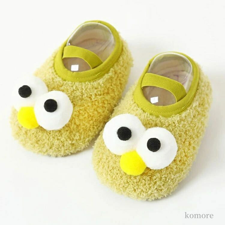 【送料無料】室内履き 靴下 ソックス ベビー ボートソックス ルームソックス ルームシューズ スリッパ 女の子 男の子 ファーストシューズ 3