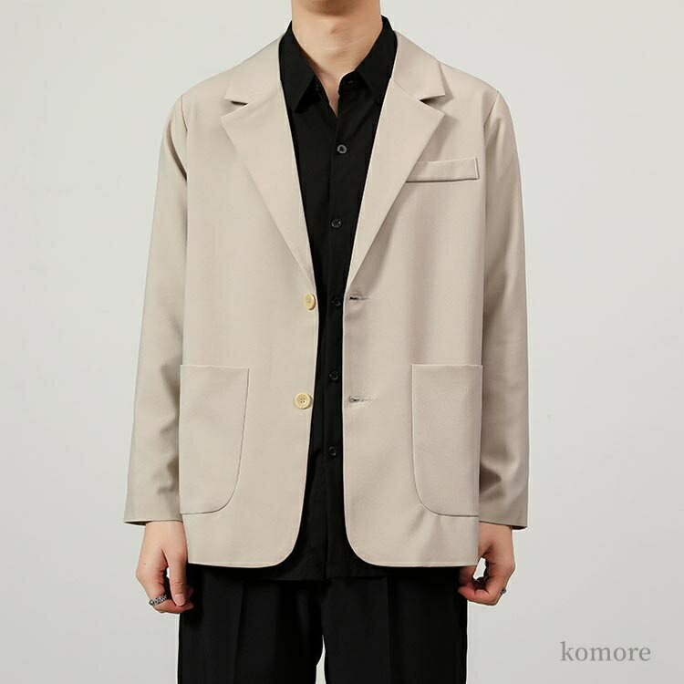 メンズ ファッション おしゃれ ダンディ かっこいい カジュアル スリム シングルブレスト スーツ レトロ ナポリ スーツ 秋冬
