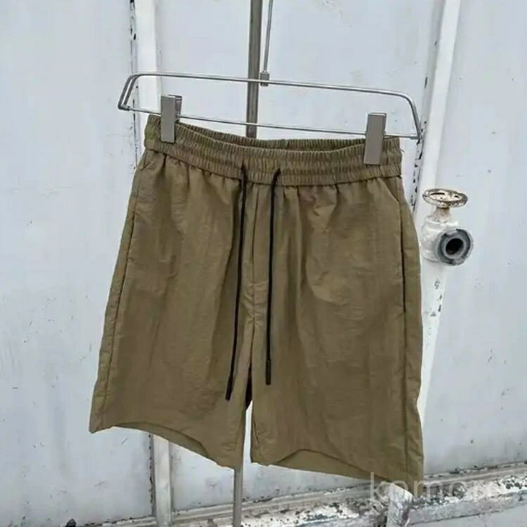 【送料無料】薄手 涼しい パーカー ハーフジップ ゆったり 半袖 ショートパンツ ワークシャツ メンズ フード付き 夏 短パン セットアップ