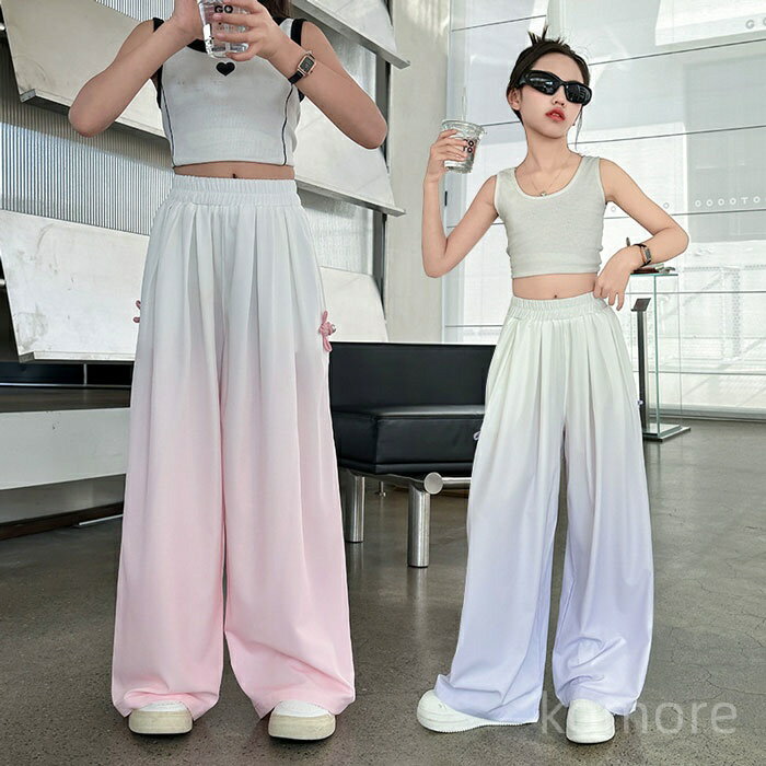 【送料無料】無地 長ズボン スウェットパンツ 女の子 キッズ 子供服 蚊よけ 長ズボン蚊よけズボン冷感..