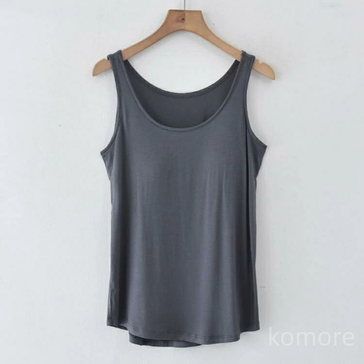 【送料無料】けない パッド入り ブラジャー アンダーゴムなし カップ付きインナー 軽い ノンワイヤー ラウンドネック レディース カップ付き