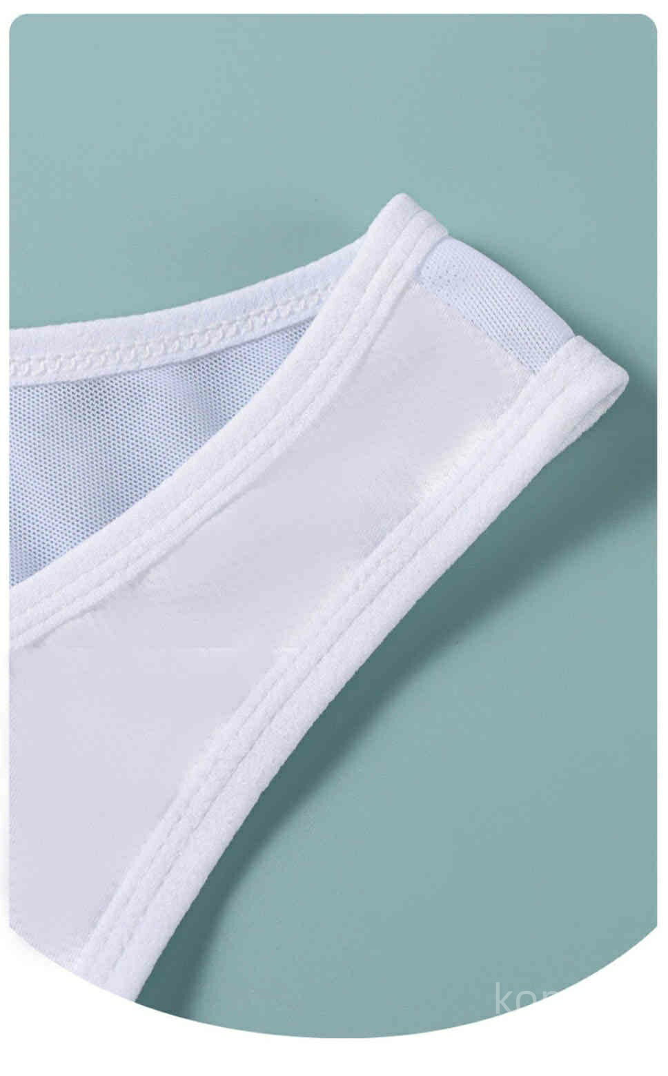 【送料無料】前ファスナー式 バスト押さえ さらし 胸潰し スポーツブラ 揺れない なべしゃつ インナー 胸つぶし