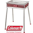 ■【雑誌掲載】コールマン［Coleman］170-9367(レッド)クールスパイダーステンレスグリル【引き出し式ロストル】【鉄板】【焼網】【バーベキュー】【コンロ】【道具】【BBQ】〜メーカー取寄商品のため納期が平均3〜4営業日かかります