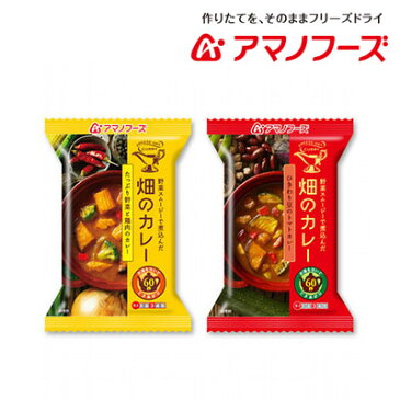 アマノフーズ AMNhatakecurry2 畑のカレー (1食) フリーズドライ 非常食品 災害対策食料 備蓄 長期保存食 インスタント 携行食