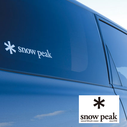 【安心のアフターサービス】スノーピーク スノーピークロゴステッカーアスタリスクS NV-006 Snow Peak Logo Sticker Asterisk S