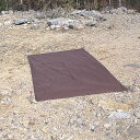 アライテント ARI015 (チョコレートブラウン) アンダーシート (3) (185×220cm エアライズ/ゴアライズ用) グランドシート 山用テント ライペンテント RIPENテント